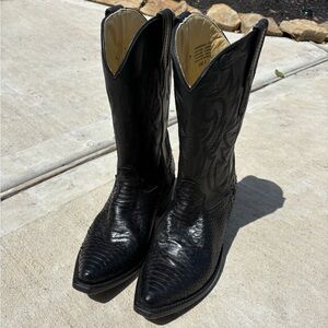 Freebird by Steven Marshall Black Western Boots